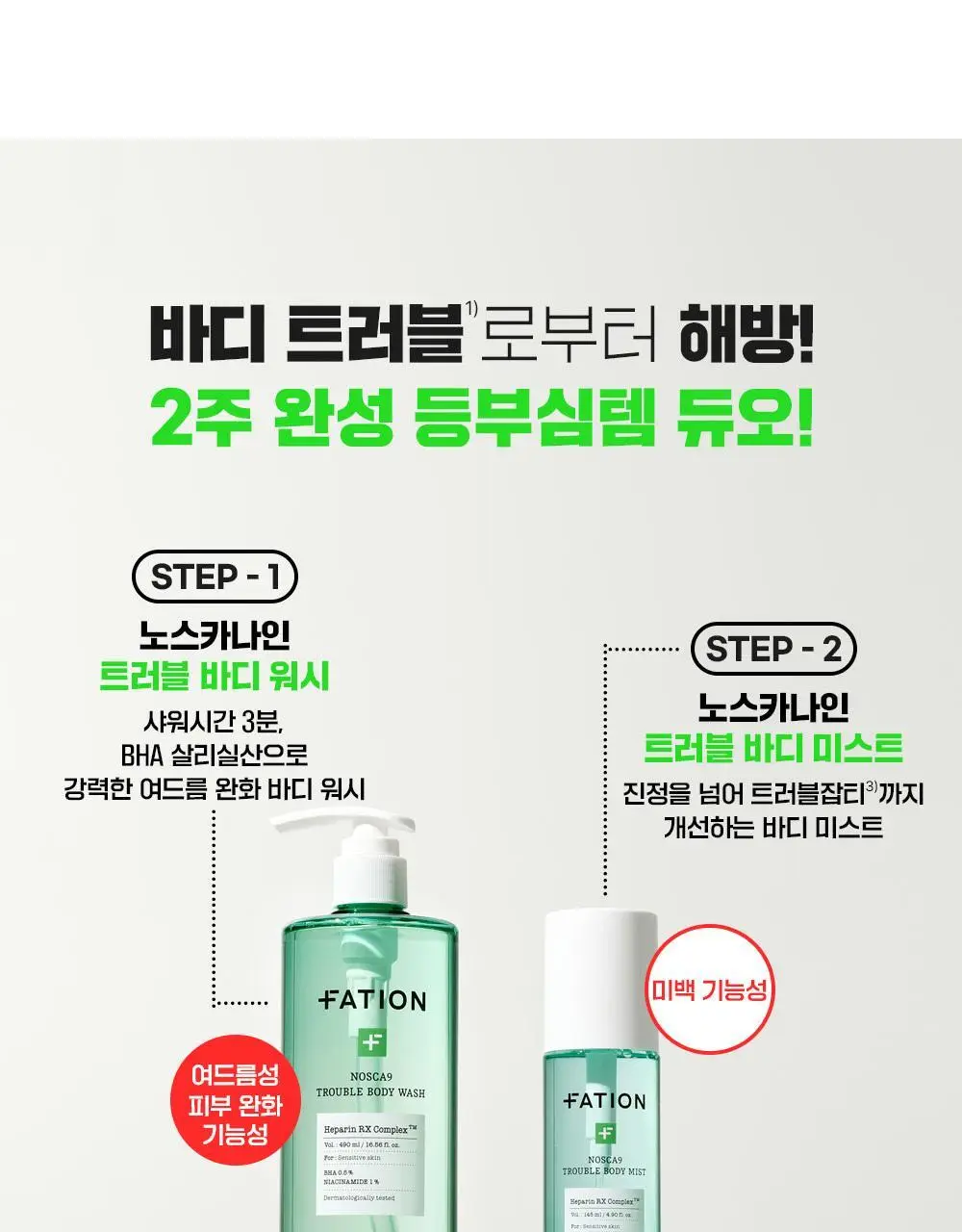 [1위등드름워시/단독기획] 파티온 노스카나인 트러블 바디워시 490ml 기획 상세페이지 34